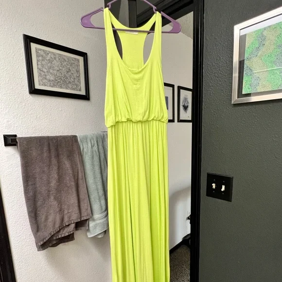lime lush maxi dress Azure Flowy Chiffon Front Twist Maxi Dress